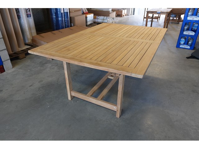 Teakhouten tafel gf25b/gf25, jeparas - afbeelding 5 van  6