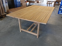 Teakhouten tafel gf25b/gf25, jeparas - afbeelding 5 van  6