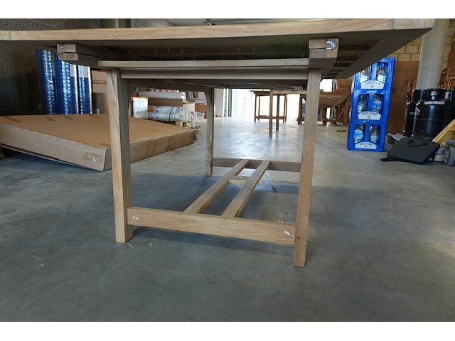 Teakhouten tafel gf25b/gf25, jeparas - afbeelding 2 van  4