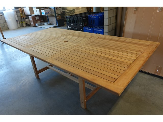 Teakhouten tafel gf25b/gf25, jeparas - afbeelding 4 van  4