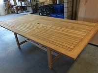 Teakhouten tafel gf25b/gf25, jeparas - afbeelding 4 van  4