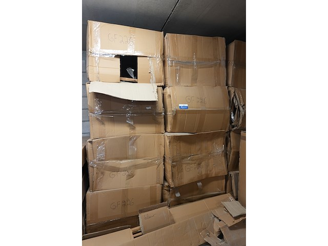 Teakhouten tafel met opbergruimte, jeparas (gf226) - afbeelding 2 van  4