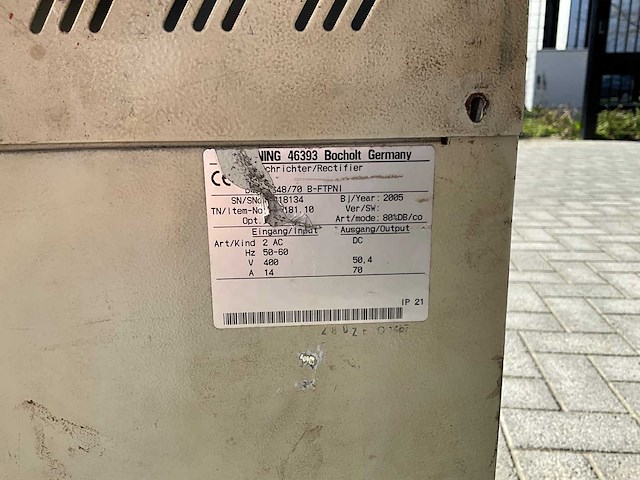 Tebetron puls heftruck lader - afbeelding 6 van  6