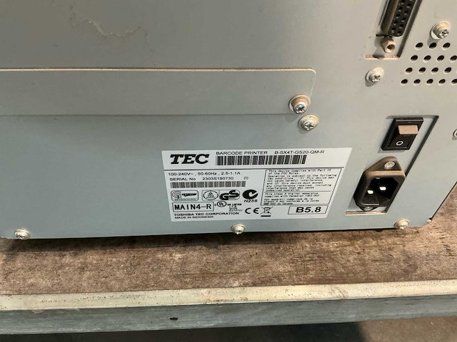 Tec labelprinter (3x) - afbeelding 8 van  9