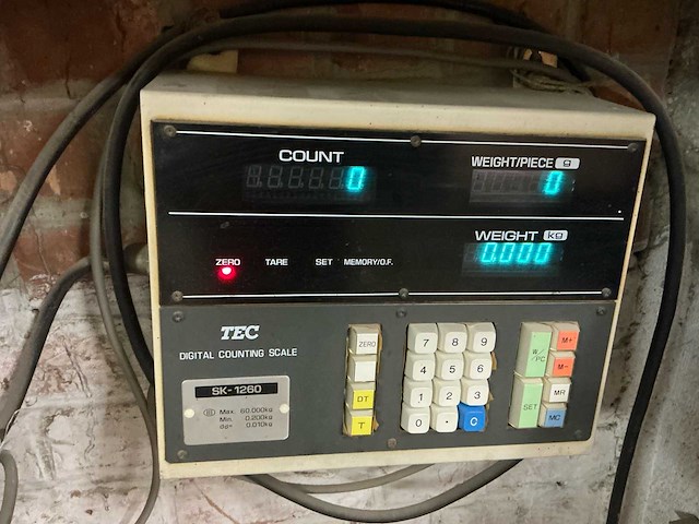 Tec sk1200 precisieweegschaal - afbeelding 1 van  6
