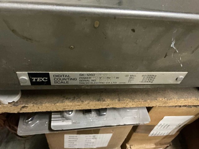 Tec sk1200 precisieweegschaal - afbeelding 4 van  6