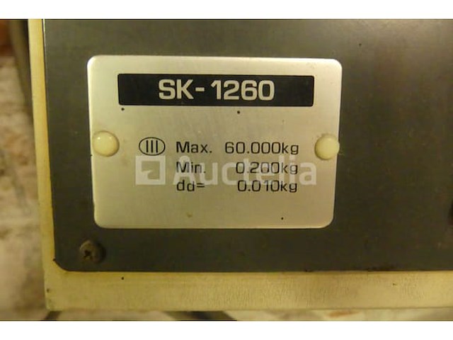 Tec sk1260 industriële schaal - afbeelding 3 van  7