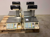 Tec sl-9000 4 stuks weegschaal - afbeelding 1 van  5