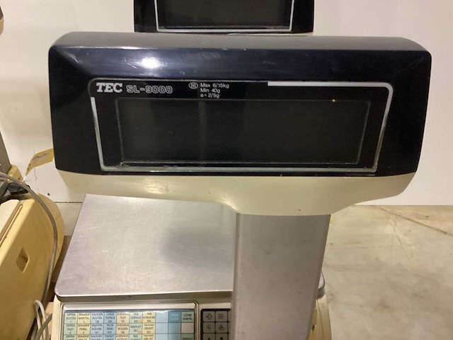 Tec sl-9000 4 stuks weegschaal - afbeelding 2 van  5
