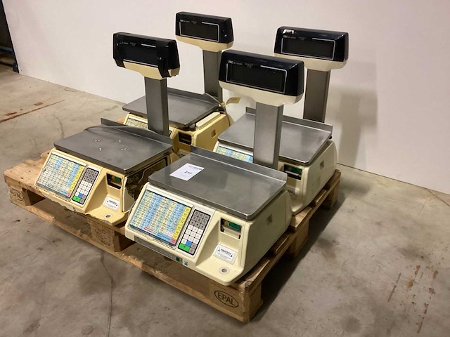 Tec sl-9000 4 stuks weegschaal - afbeelding 4 van  5