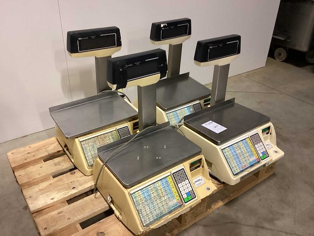 Tec sl-9000 4 stuks weegschaal - afbeelding 5 van  5