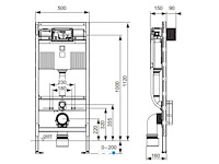 Tece - inbouwtoilet - inbbouwreservoir - toilet - afbeelding 1 van  1