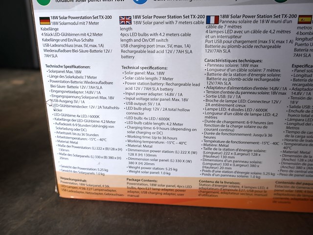 Technaxx power station - afbeelding 6 van  6