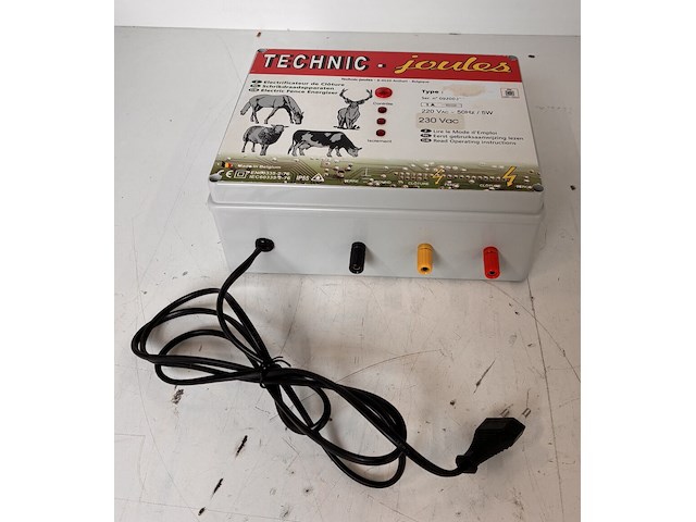 Technic joules 80/9802-105 schrikdraadapparaat - afbeelding 2 van  3