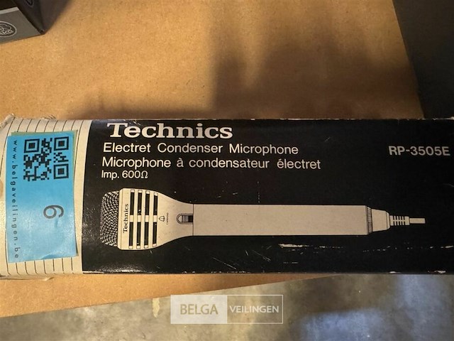 Technica rp-3505e microfoon - afbeelding 2 van  2