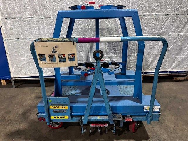 Technicas - gasflestransportkar - afbeelding 1 van  6