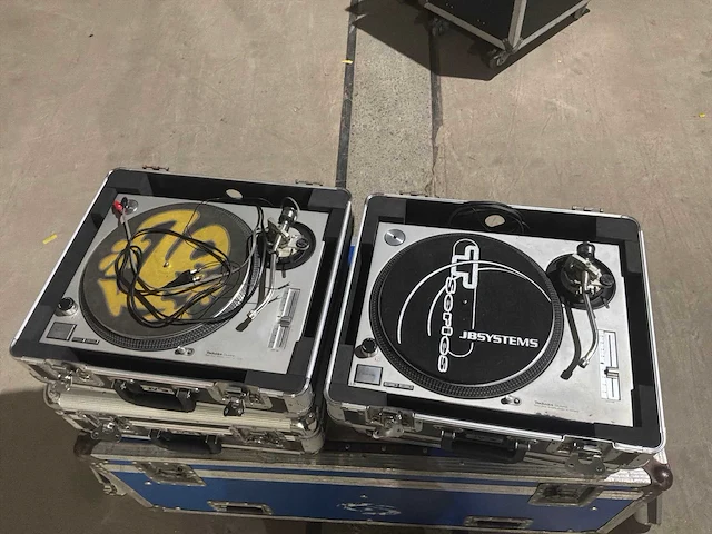Technics - sl 1200mk2 - cd- & platenspeler (2x) - afbeelding 2 van  5