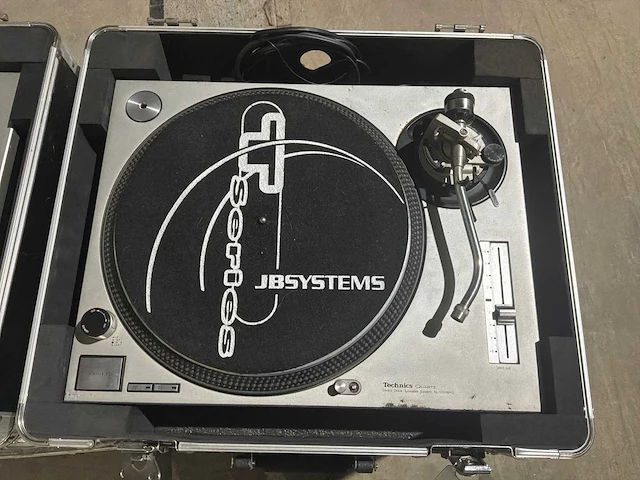 Technics - sl 1200mk2 - cd- & platenspeler (2x) - afbeelding 3 van  5