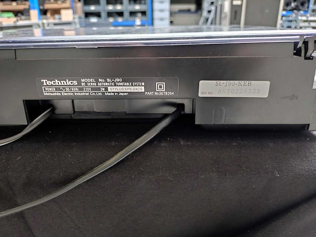 Technics - sl-j90 - cd & record player - afbeelding 3 van  3