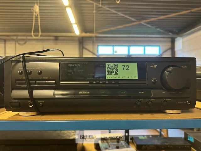 Technics av control stereo reciever sa-ex100 - afbeelding 1 van  4