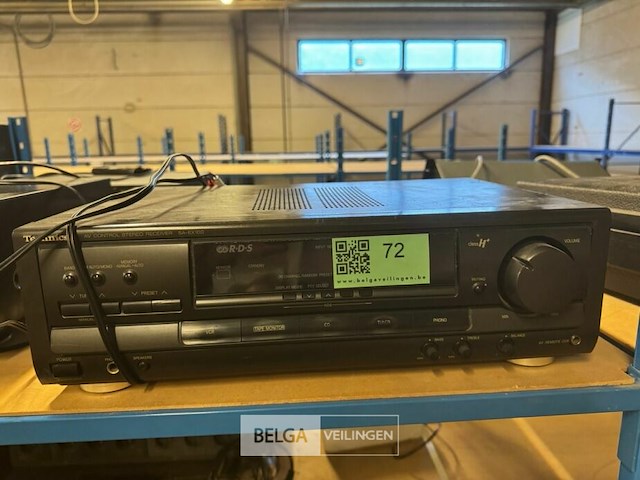 Technics av control stereo reciever sa-ex100 - afbeelding 4 van  4