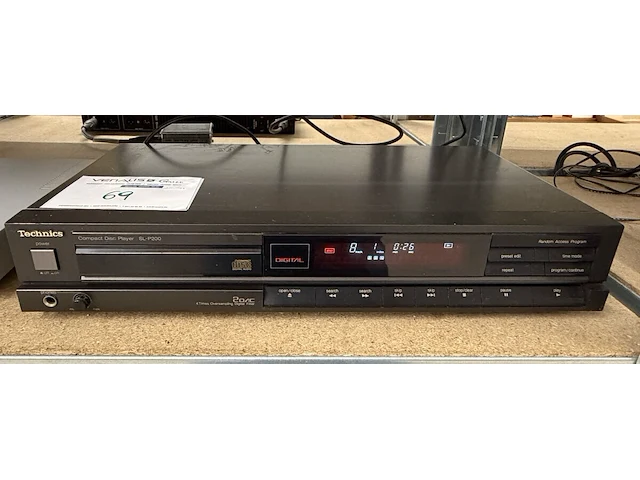 Technics cd speler - afbeelding 1 van  3