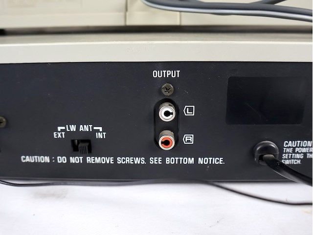 Technics tuner en cassette deck - afbeelding 3 van  11