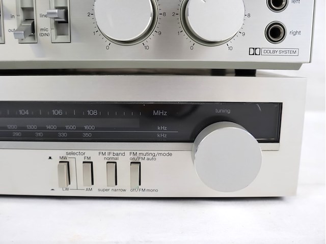 Technics tuner en cassette deck - afbeelding 7 van  11
