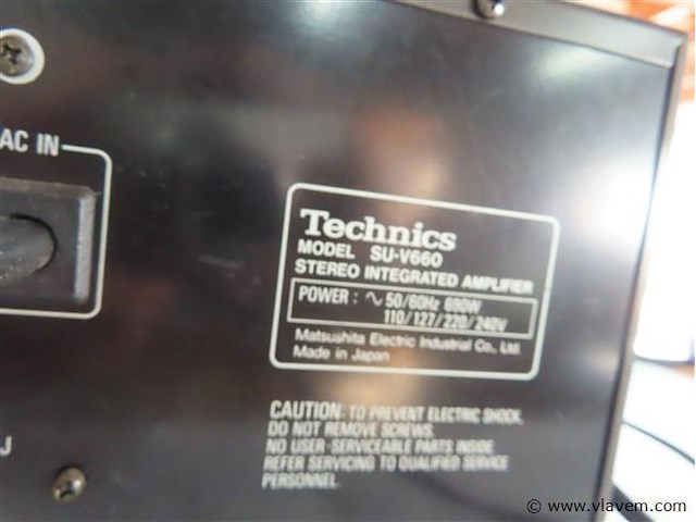 Technics versterker - afbeelding 4 van  4