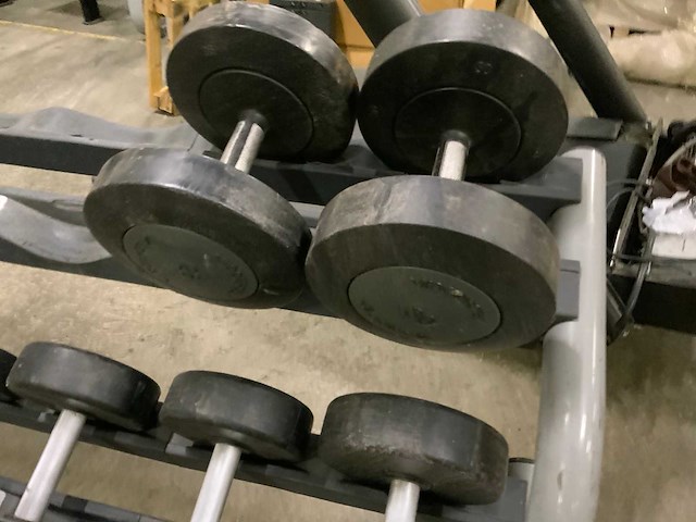Technogym diversen dumbells krachtstation - afbeelding 2 van  5