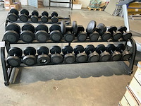 Technogym dumbbell 18 t/m 36kg 2x 26kg krachtstation - afbeelding 1 van  9