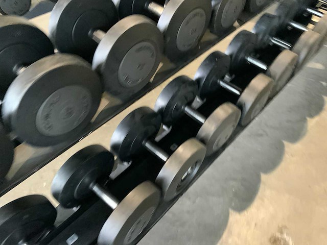 Technogym dumbbell 18 t/m 36kg 2x 26kg krachtstation - afbeelding 5 van  9