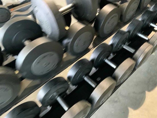 Technogym dumbbell 18 t/m 36kg 2x 26kg krachtstation - afbeelding 6 van  9