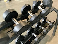 Technogym dumbbell 4 t/m 14kg 1x 32,50 krachtstation - afbeelding 4 van  6