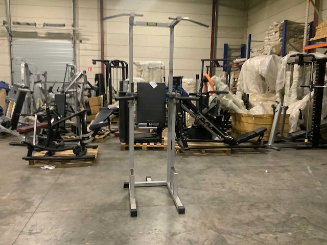 Technogym isotonic legraise chin dip krachtstation - afbeelding 1 van  5