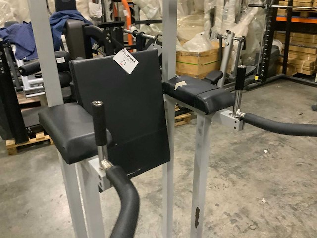Technogym isotonic legraise chin dip krachtstation - afbeelding 3 van  5