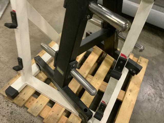 Technogym pure 50mm en barbell rek schijven bok krachtstation - afbeelding 3 van  4