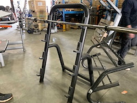Technogym rek;barbell rek;stang 3 stuks totaal krachtstation - afbeelding 3 van  5