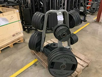 Technogym schijven pu 50mm met pure rek 10x20;8x10;2x5;6x2,5;2x1,25kg krachtstation - afbeelding 1 van  4