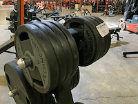 Technogym schijven pu 50mm met pure rek 8x20;14x10;4x2,5kg krachtstation - afbeelding 2 van  7