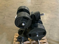 Technogym schijven pu 50mm met pure rek 8x20;14x10;4x2,5kg krachtstation - afbeelding 7 van  7