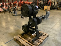 Technogym schijven pu 50mm met pure rek 8x20;14x10kg krachtstation