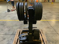 Technogym schijven pu 50mm met pure rek 8x20;14x10kg krachtstation - afbeelding 3 van  10