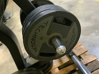 Technogym schijven pu 50mm met pure rek 8x20;14x10kg krachtstation - afbeelding 8 van  10