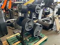 Technogym schijven + pure rek 8x20;7x10;8x5;6x2,5kg krachtstation - afbeelding 4 van  4