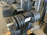 Technogym schijven + pure rek 8x20;8x10;4x5;8x2,5kg krachtstation - afbeelding 3 van  4