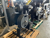 Technogym schijven + pure rek 8x20;8x10;4x5;8x2,5kg krachtstation - afbeelding 4 van  4