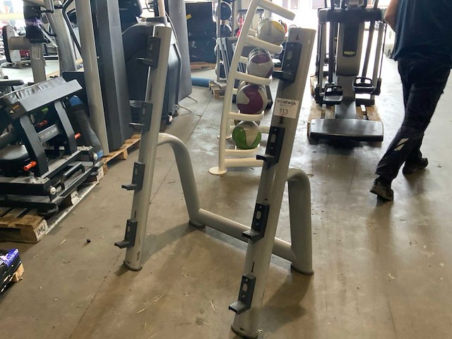 Technogym selection line barbell rek krachtstation - afbeelding 1 van  3