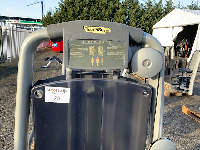 Technogym selectionline upperback krachtstation - afbeelding 2 van  5