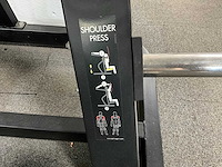 Technogym shoulder press fitness gym machine - afbeelding 6 van  8